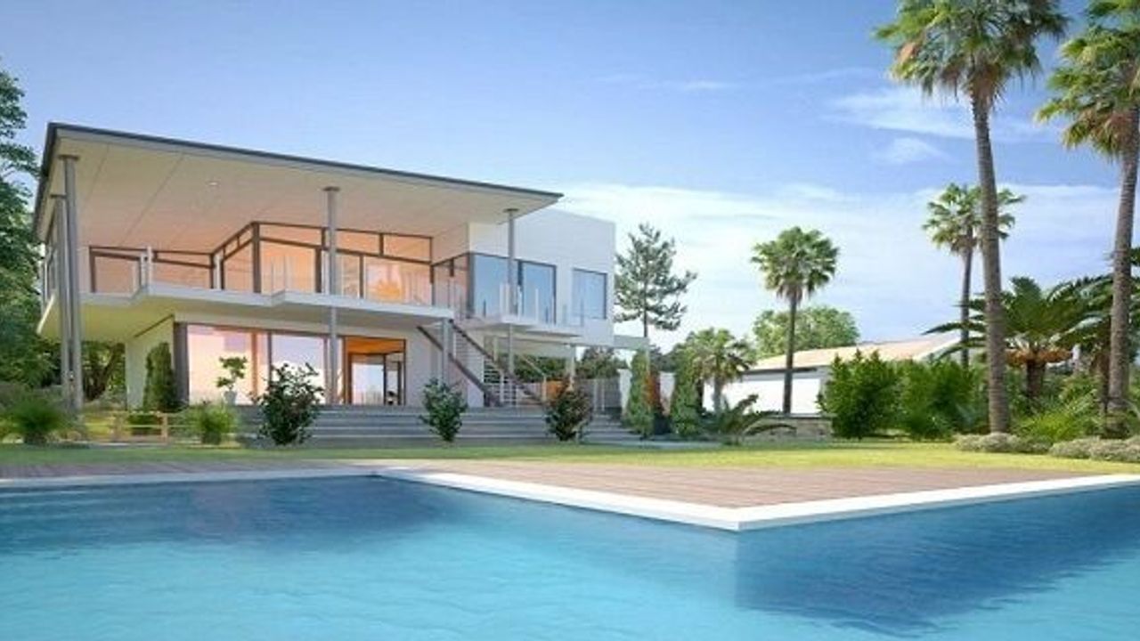 Konyaaltın'da lüks sitede satılık dubleks daire