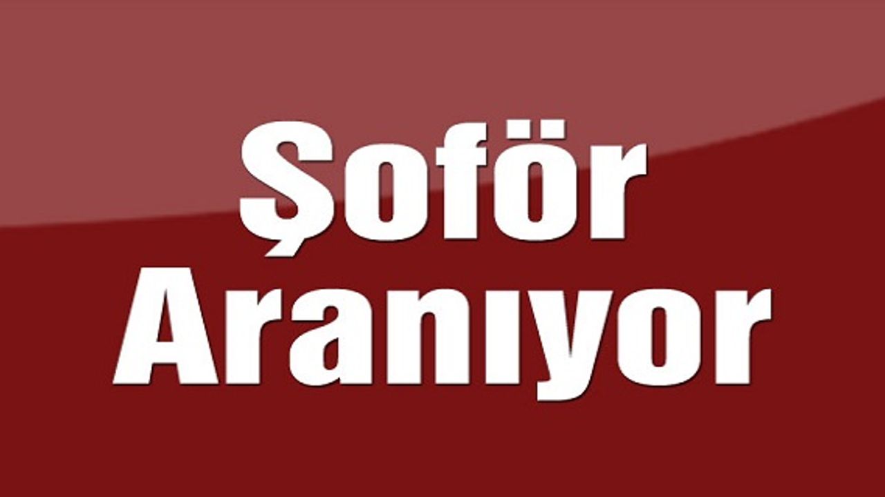 Deneyimli Kurye ve Delivery şoförleri aranıyor!