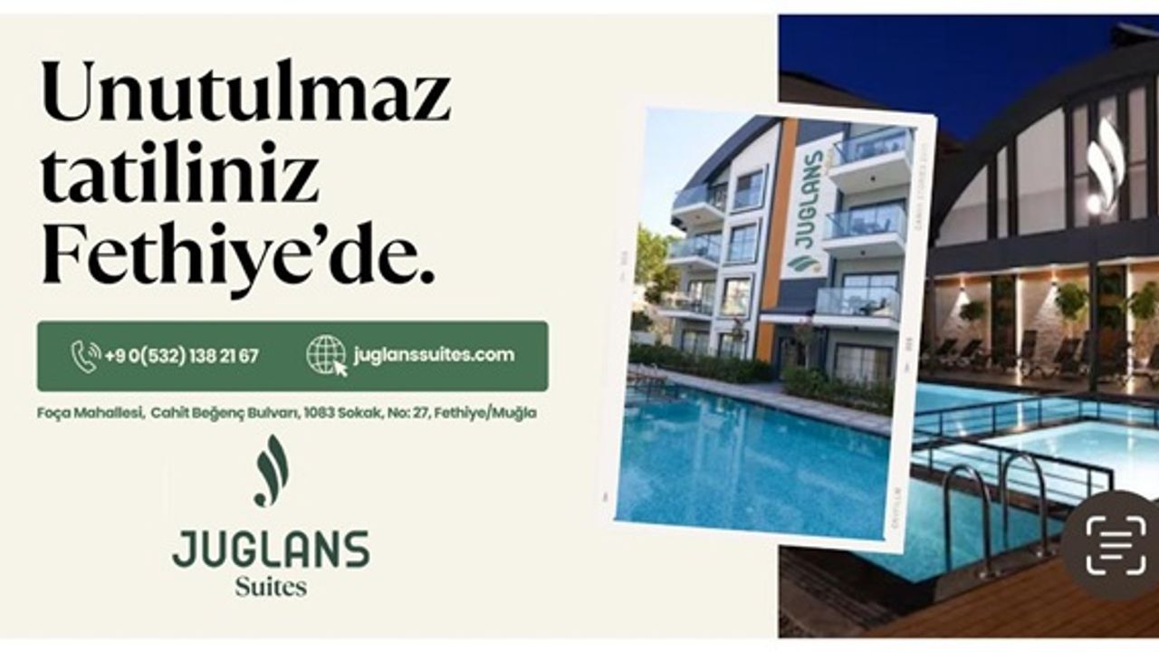 Unutulmaz Tatiliniz Fethiye Juglans Hotel'de!