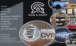 Londra'da tabela ve baskı işlemleriniz için CA Sign and Print