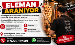 Bromsgrove’da Kebab Dükkânına Eleman Aranıyor