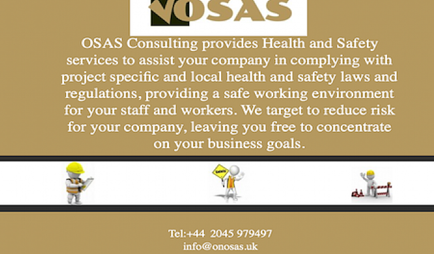 OSAS Consulting provides Health and Safety services to assist your company