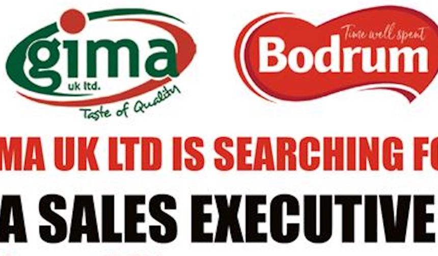GIMA UK Satış temsilcisi arıyor