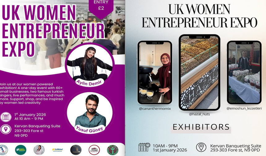 UK Entrepreneur Woman Community Kadınlar Fuarı